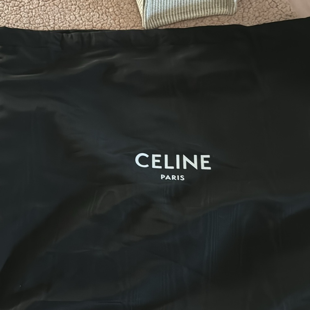 CELINE
Large cabas Thais in striped textile - Picture 4 of 6